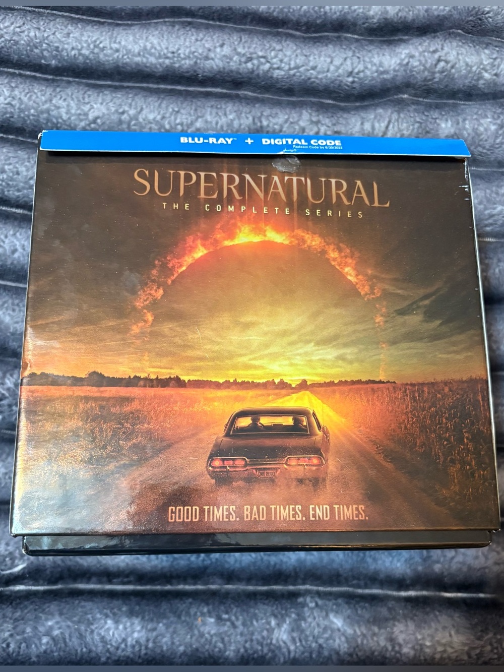 Supernatural The Complete Series Blu-ray Box Set - Sunset Artwork